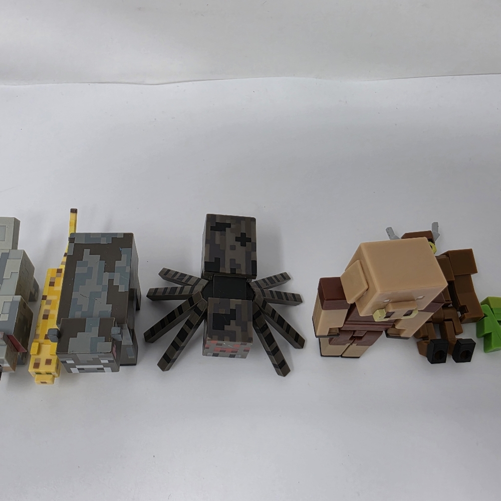 Minecraft Spider Cheetah Animal Lot